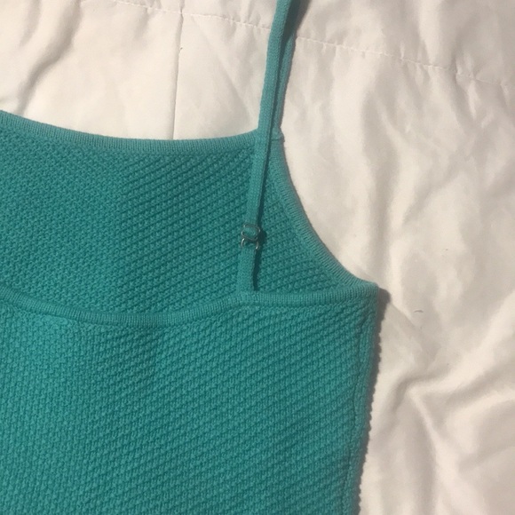 Roxy Teal Knit Tank Top - Picture 5 of 6